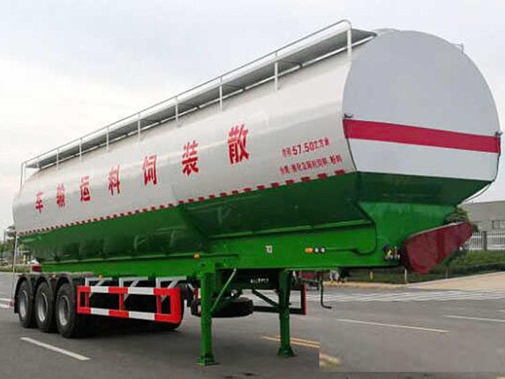 60方散裝飼料運(yùn)輸半掛車 60方散裝飼料運(yùn)輸半掛車