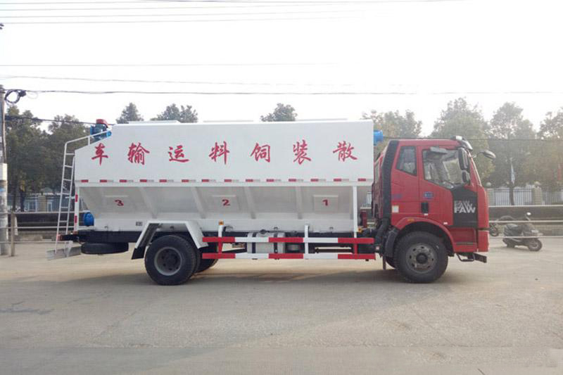 解放J6散裝飼料運(yùn)輸車 解放J6散裝飼料運(yùn)輸車