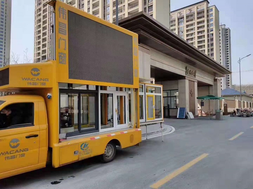門窗展示車 門窗展示車