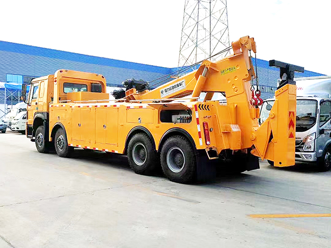 國(guó)六重汽豪沃前四后八拖吊聯(lián)體清障車(chē) 國(guó)六重汽豪沃前四后八拖吊聯(lián)體清障車(chē)