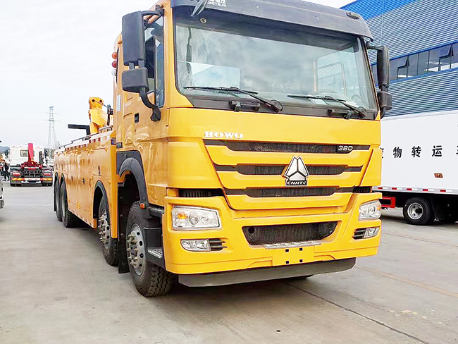 國(guó)六重汽豪沃前四后八拖吊聯(lián)體清障車(chē) 國(guó)六重汽豪沃前四后八拖吊聯(lián)體清障車(chē)