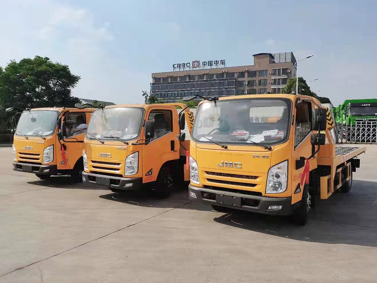 江鈴凱運(yùn)全落地伸縮板清障車 江鈴凱運(yùn)全落地伸縮板清障車