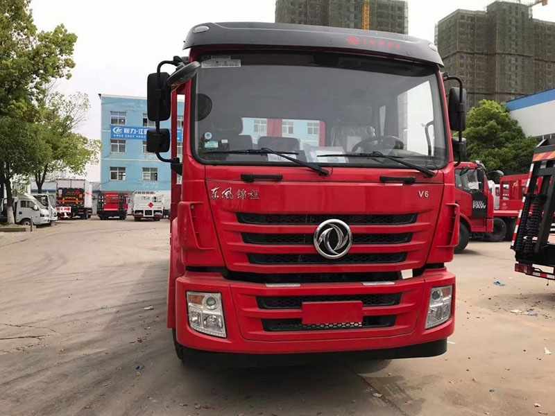 國六東風(fēng)錦程后八輪平板運輸車 國六東風(fēng)錦程后八輪平板運輸車
