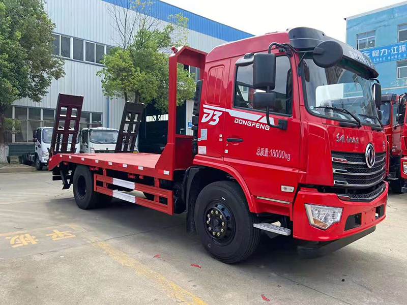 國六東風D3單橋平板運輸車 國六東風D3單橋平板運輸車