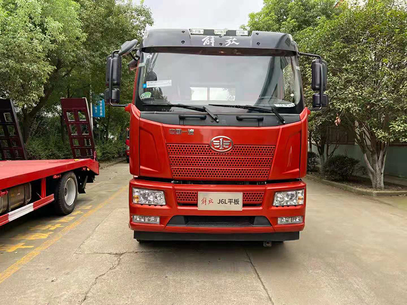 國六解放J6L牌前四后四平板運輸車 國六解放J6L牌前四后四平板運輸車