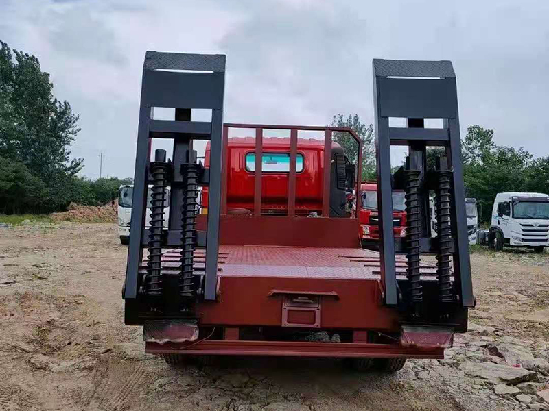 國六重汽王牌藍牌平板運輸車 國六重汽王牌藍牌平板運輸車