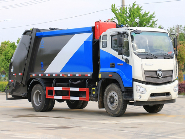 國(guó)六福田壓縮垃圾車 國(guó)六福田壓縮垃圾車