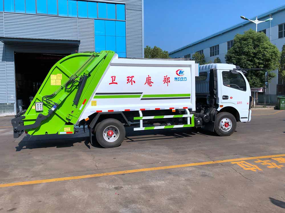 國六8立方東風(fēng)D7 壓縮垃圾車 國六8立方東風(fēng)D7 壓縮垃圾車