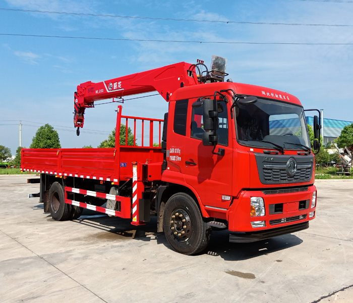 程力威牌CLW5181JSQA6SZ型隨車起重運輸車