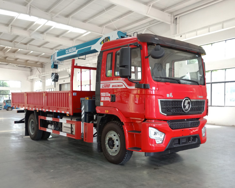 程力威牌CLW5180JSQCDP型隨車起重運輸車
