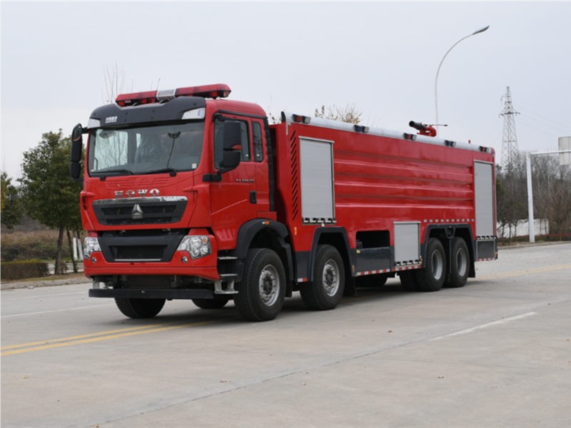 重汽豪沃24噸泡沫消防車(chē) 重汽豪沃24噸泡沫消防車(chē)